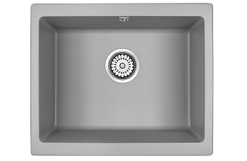 Кухонная мойка Paulmark GERA 60 PM205546-GRM 55х46 цвет серый металлик